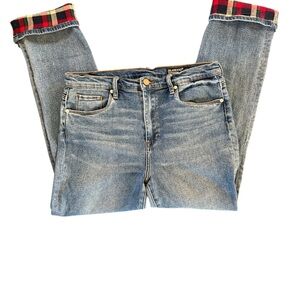 Blank NYC Denim‎ with Plaid Accent